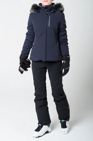 Rent ski clothes warm Poivre Blanc for women