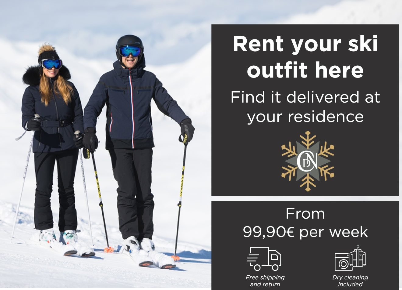 Ski outfit rental